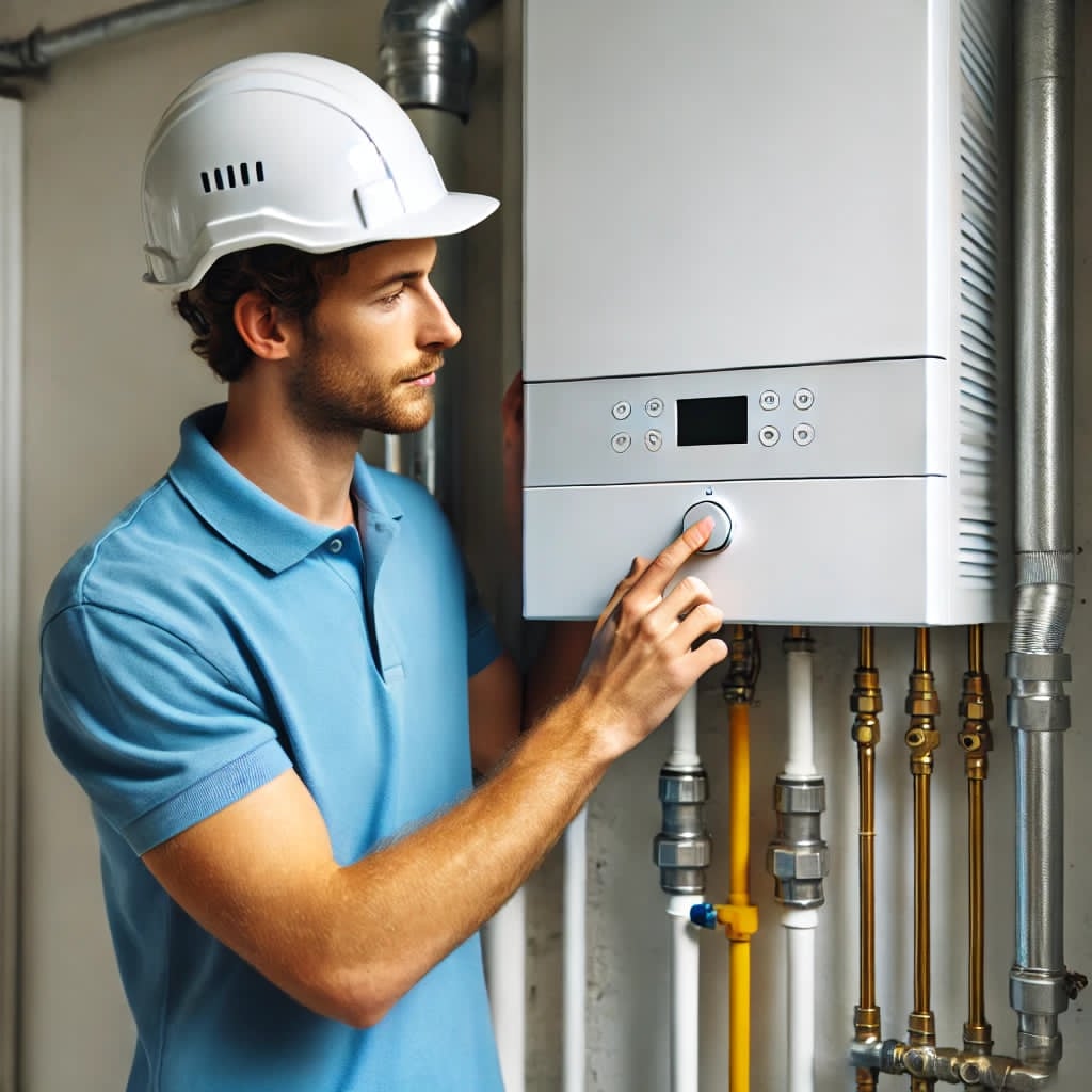 Tecnici italiani al lavoro per l'installazione di sistemi di contabilizzazione energetica